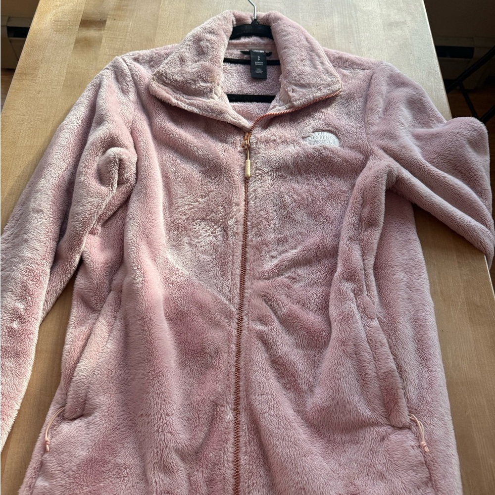 The North Face Soft Pink Fleece Jacket